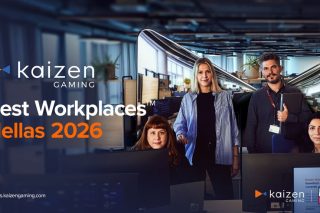 Για μία ακόμη χρονιά, η Kaizen Gaming ξεχωρίζει ως Best Workplaces™ Hellas